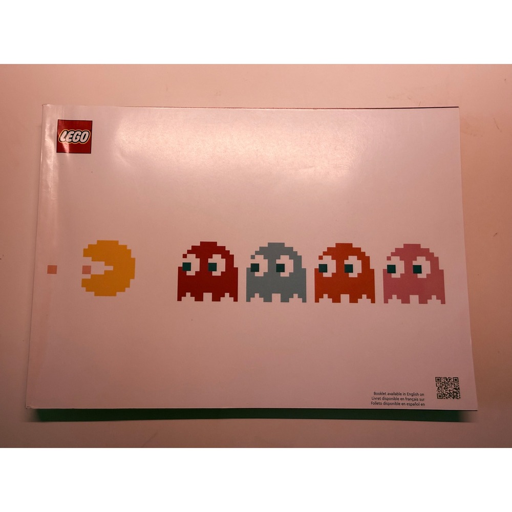 LEGO Icons PAC-MAN Arcade 10323 Instruction Manual Only Retro Gaming Guide